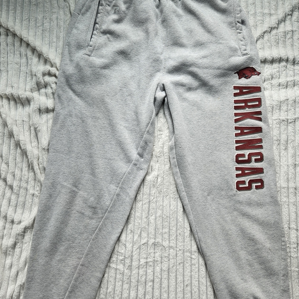 University Of Arkansas Gray Joggers